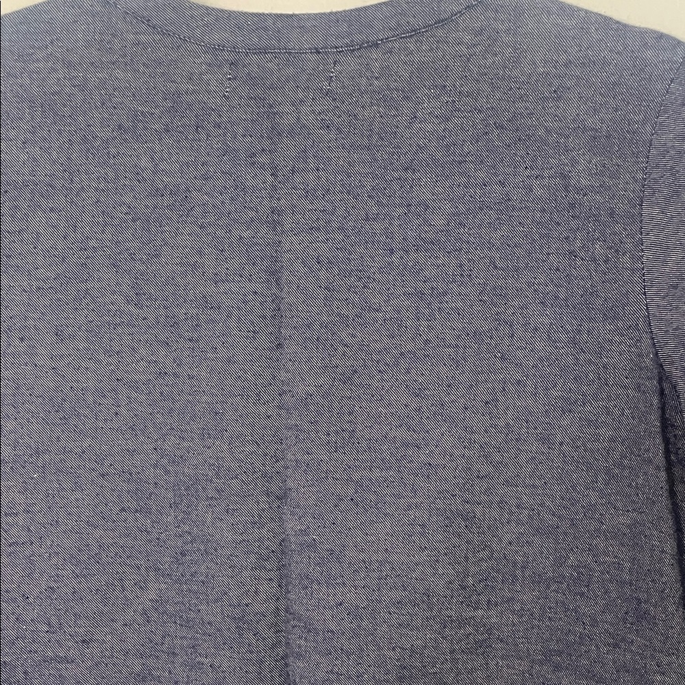 Denim Blue lightweight Tunic with Embroidery Womens Medium - Picture 6 of 7
